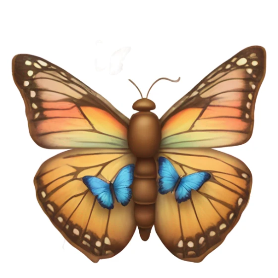 Butterflies in my stomach sticker