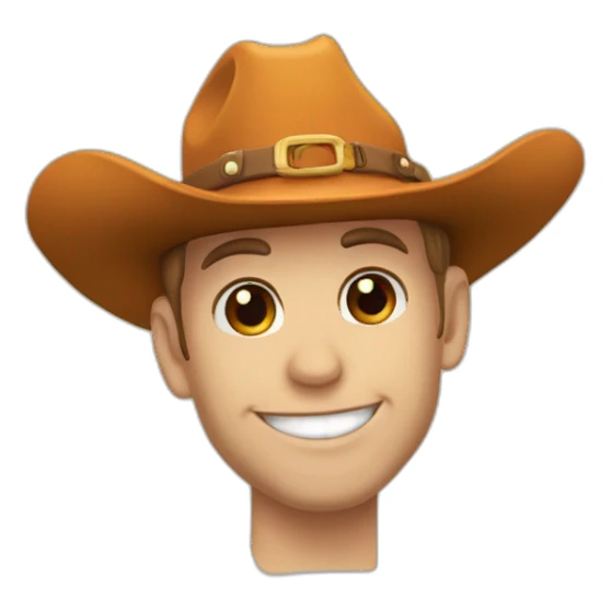 Longhorn de chapéu de calboy sticker