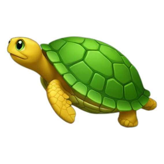 Chat sur tortue sticker