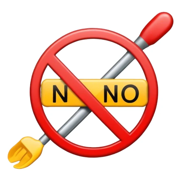 Sign saying no means no sticker