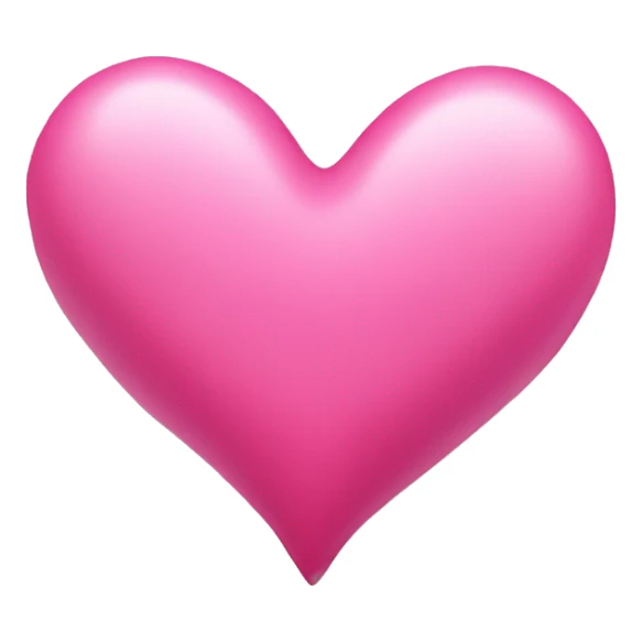 Pink heart sticker