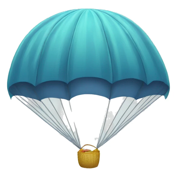 smirk parachute sticker