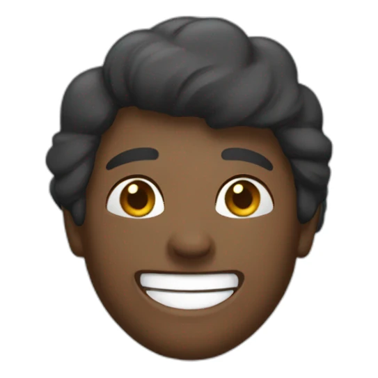 Árabe sonriendo sticker