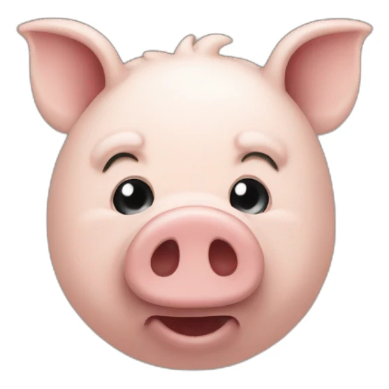 Cochon idiot sticker