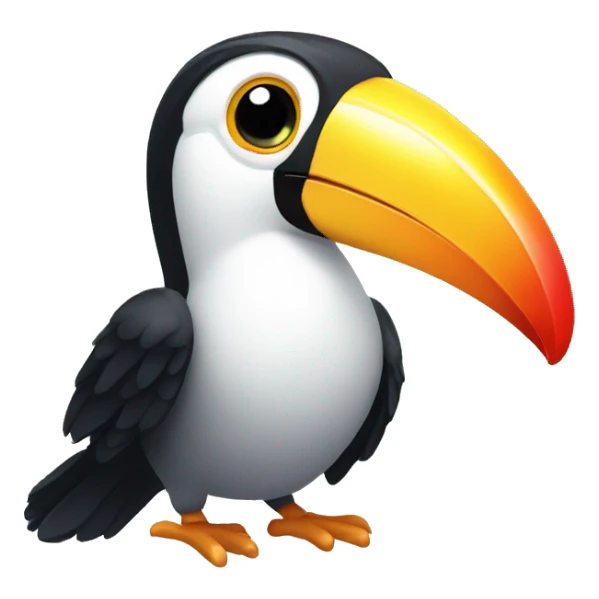toucan baby Bird sticker