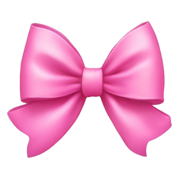Pink bow  sticker
