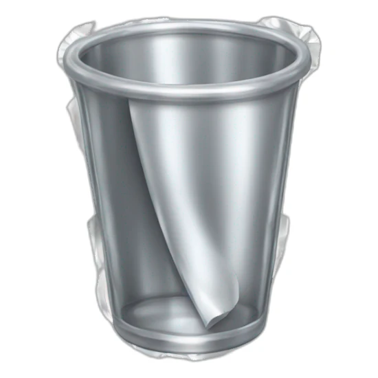 winge glass folded in tinfoil  sticker