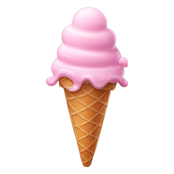 cute pink aesthetic ice cream sticker