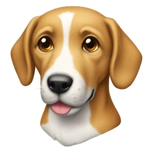 Perro estudiendo sticker