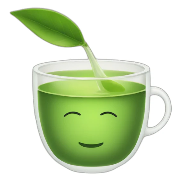 green tea from japan sticker