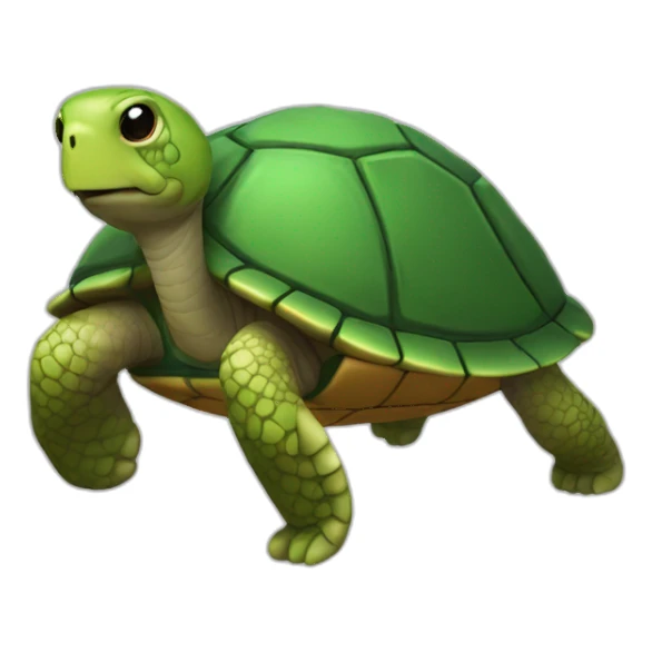 tortue sur astroneaut sticker
