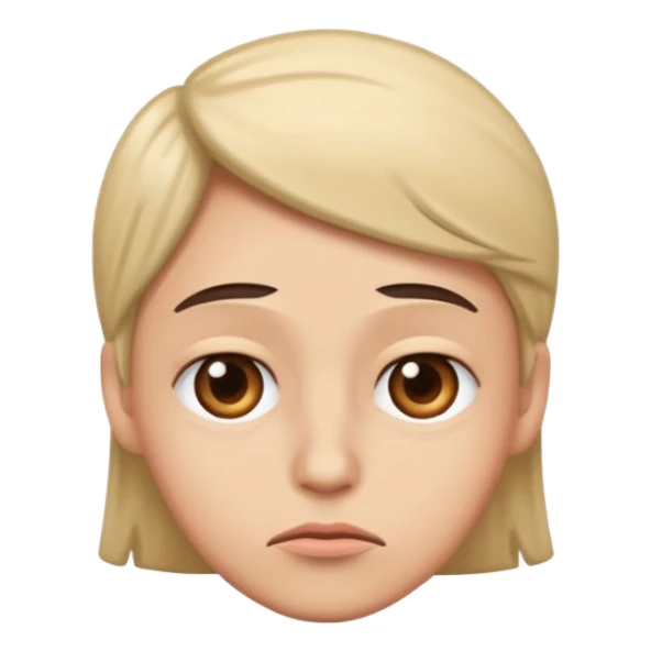 Sarcastic side eye sticker