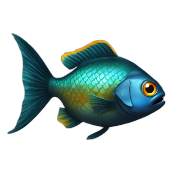 Fish-cyclope-with-galactique-eye sticker