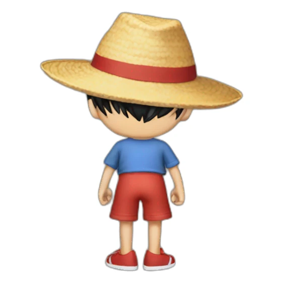 Luffy is watching YouTube  sticker