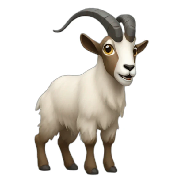 Afghan mountain goat sticker