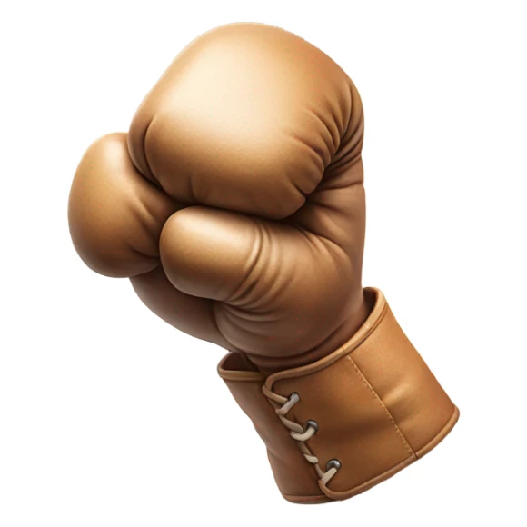 strong arm with boxing glove sticker
