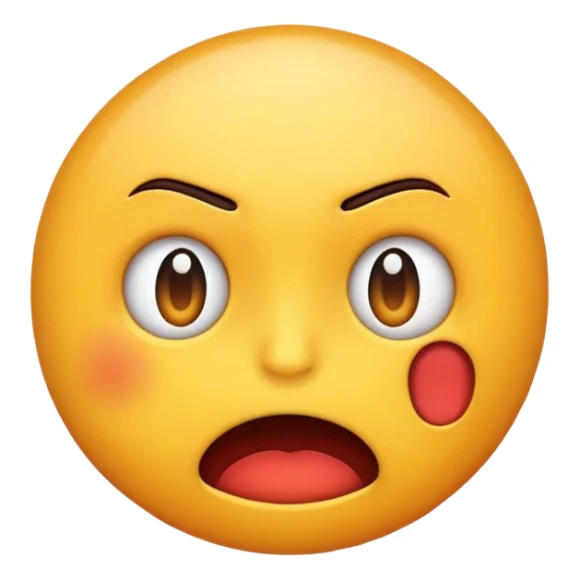 Terrible emoji sticker