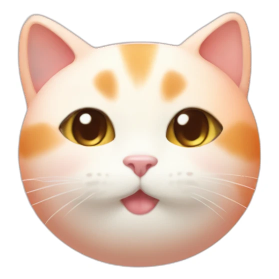 Mochi Mochi peach cat sticker