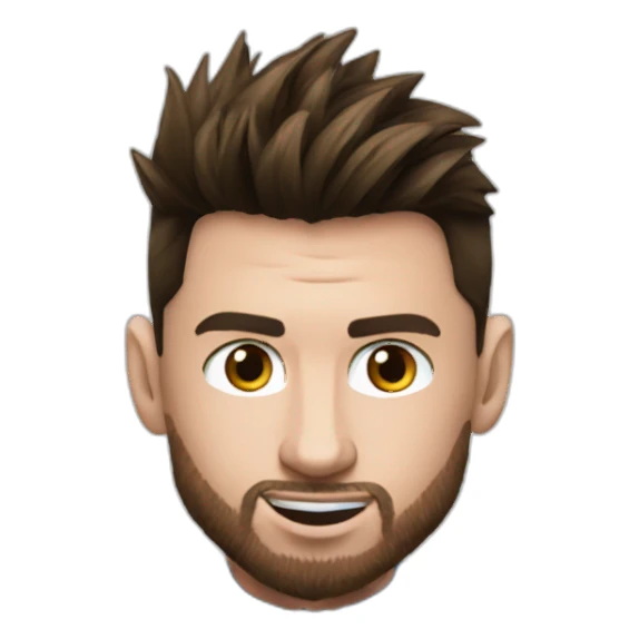 Messi sur Ronaldo sticker