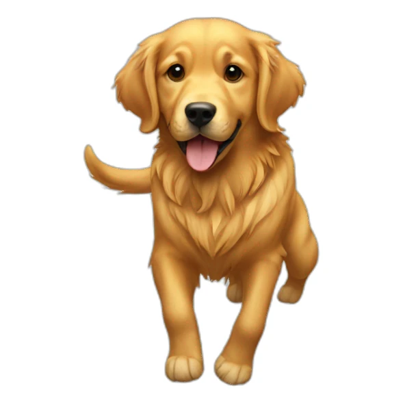 golden retriever basketballplayer sticker