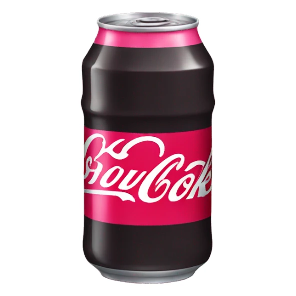 pink diet coke  sticker