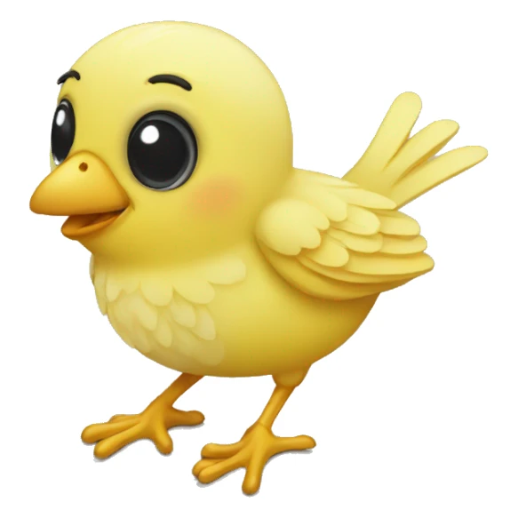 happy canary sticker