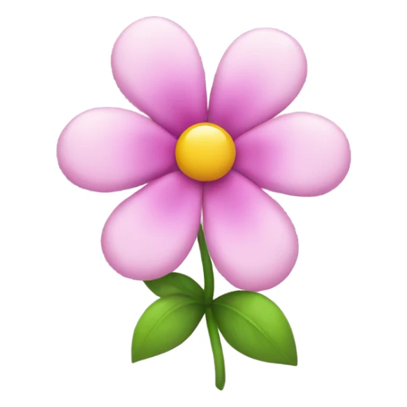 flower with bow sticker