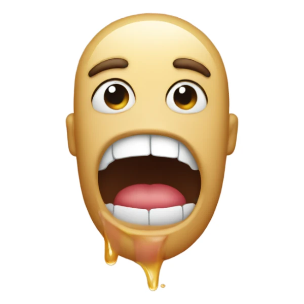 clearly dry mouth sticker