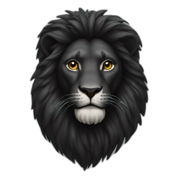black-lion sticker