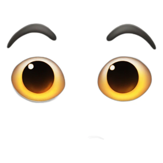 a living flame with eyes crying sticker