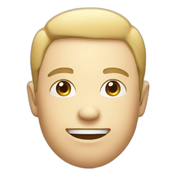 white button with button text sticker