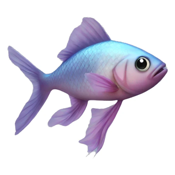Dancer fish sticker