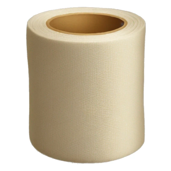 a roll of fabric sticker