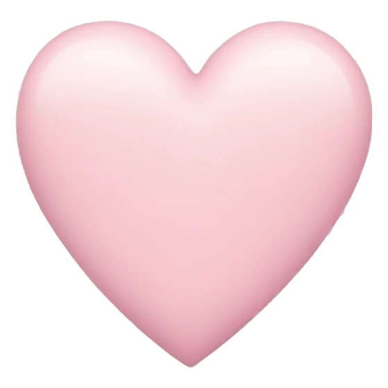 pastel pink heart sticker