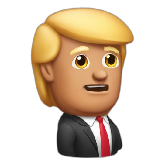 trump-riding-sausage sticker