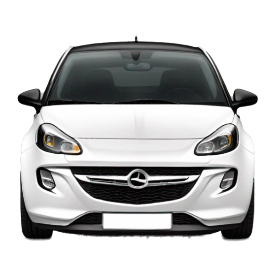 opel adam offwhite de face sticker
