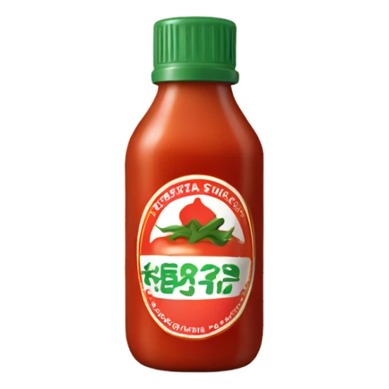 Just one simple Sriracha sauce sticker