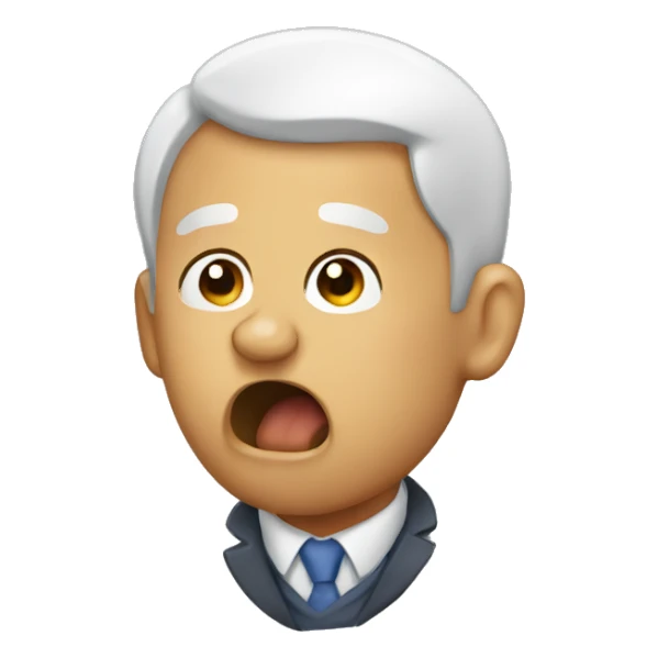 coughing emoji sticker