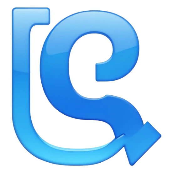 Coursera logo, online learning platform, blue 'C' letter sticker