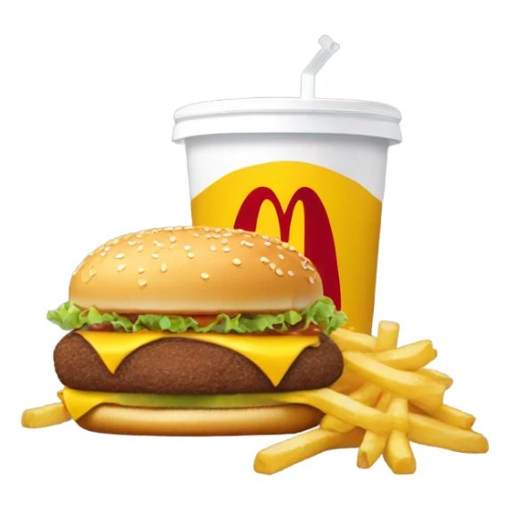 McDonald’s drive thru sticker