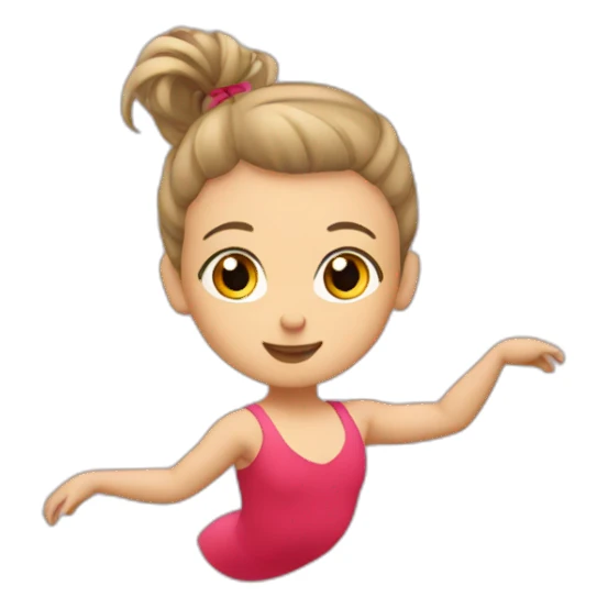 I love gymnastique rythmique sticker