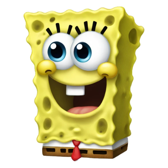 spongebob sad sticker