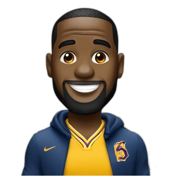 Lebron james sur la tour eiffel sticker