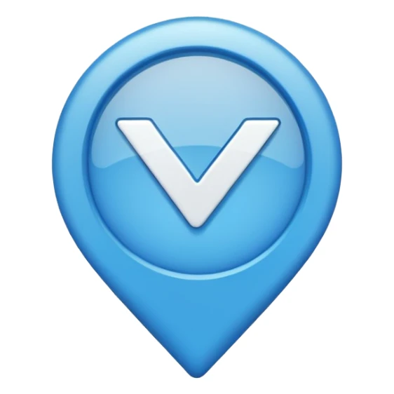 Blue tick make look real  sticker