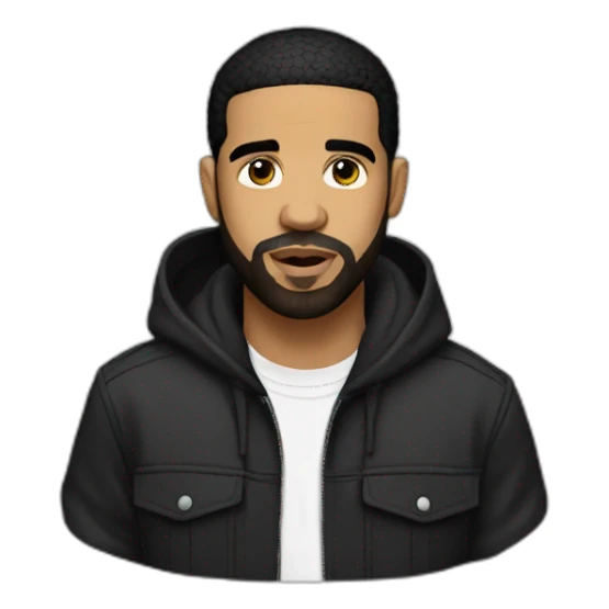 drake rapper sticker