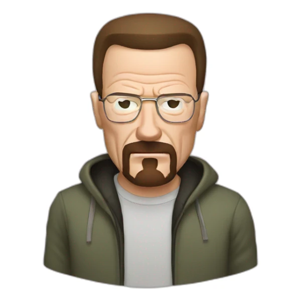 Walter white y Pinkman sticker