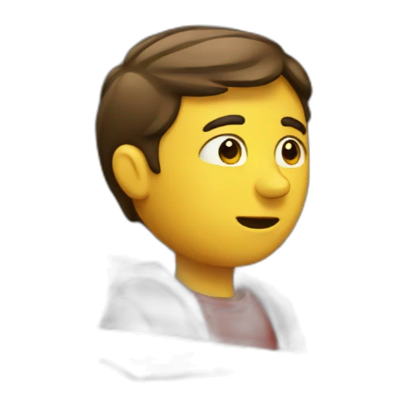 attentive listener sticker