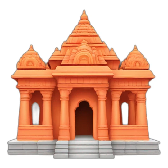 Ram mandir  sticker