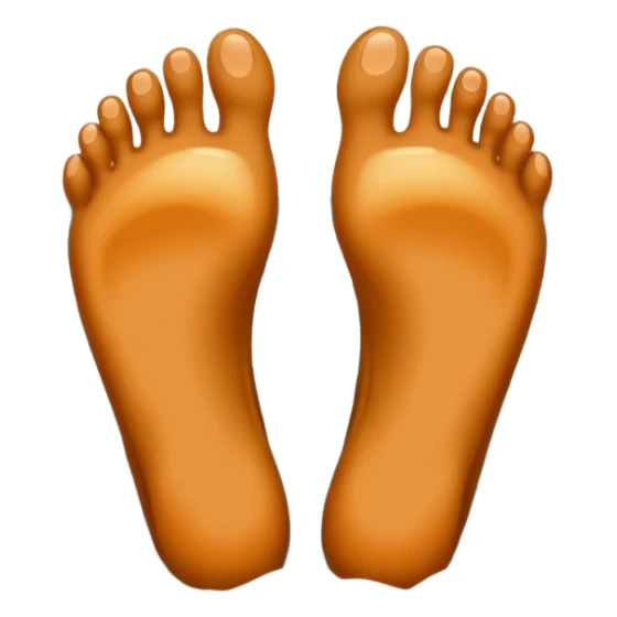 two feet on beach sand sticker