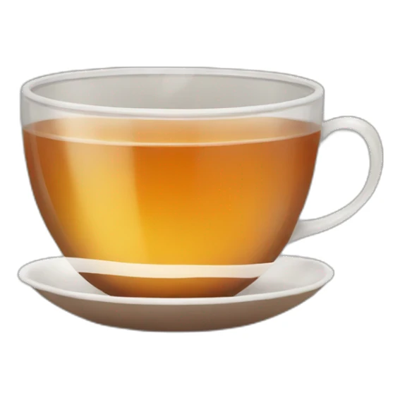 hot cup of tea sticker